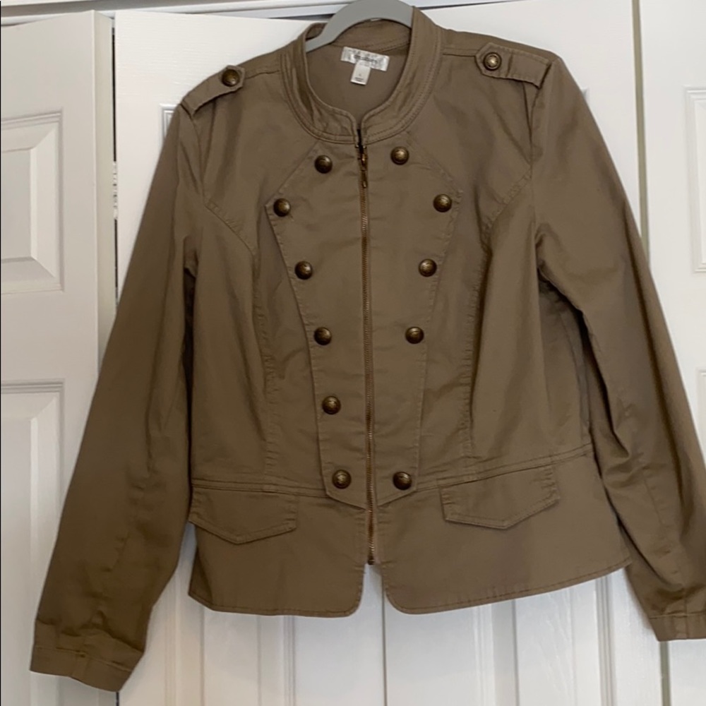 Tan jacket
